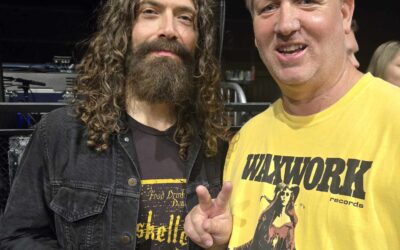 Bassist Michael Devin and I